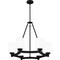 Quoizel Penning Chandelier 6 Lights Matte Black PNG5028MBK - alternate 1